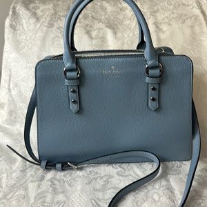 Kate Spade ♠️ Shoulder/Handbag Blue EUC